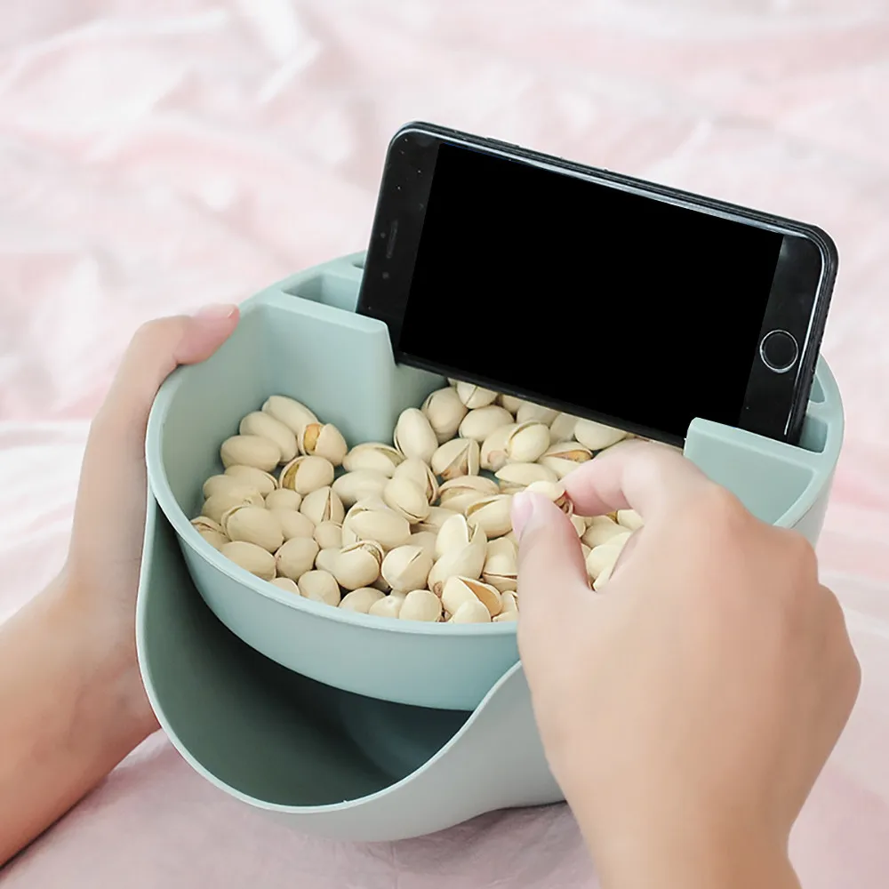 

Creative Shape Bowl Perfect For Seeds Nuts And Dry Fruits Storage Box Desktop Sundry Storage Case Bead Tools Organizer New #80