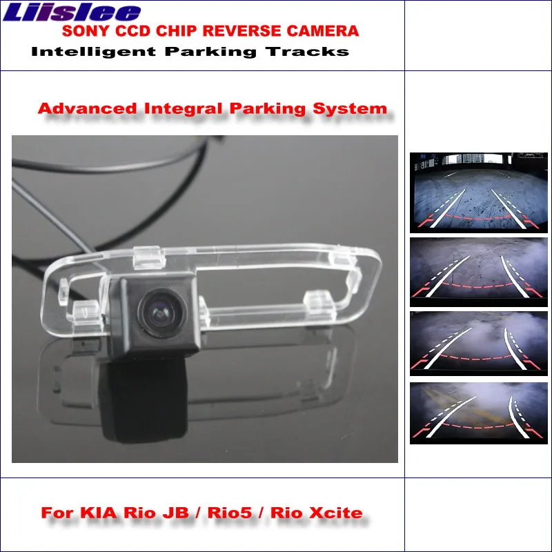 

Auto Intelligentized Reversing Camera For KIA Rio JB/Rio5/Rio Xcite 2005~2011 Car Rear Viewn Dynamic Guidance Tracks HD CCD CAM