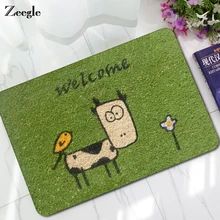 Zeegle dos desenhos animados tapete de porta de entrada tapetes de casa tapetes de banho antiderrapante banheiro antiderrapante tapete de banheiro cozinha piso tapete