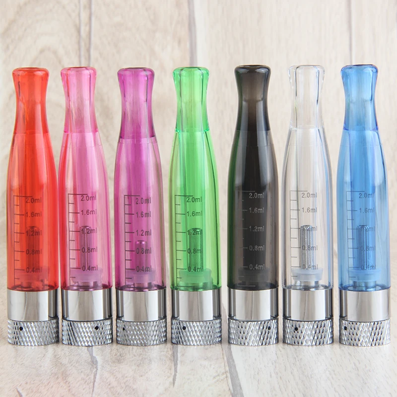 

E Cigarette h2 atomizer 2.0ml gs h2 clearomizer atomizer Fits all eGo evod series electronic cigarette battery gs h2 vporzer pen