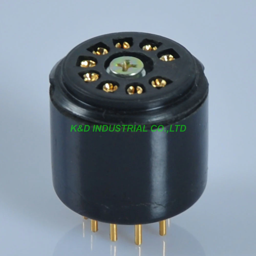3 шт. керамическая B9A вакуумная трубка с разъемом 9Pin EL509 EL504 EL502 6LQ6 7868|socket a|tube socket