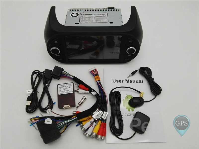 Top 2 Din Android 8.0 Car Radio DVD GPS Navigation for FIAT Fiorino Qubo Citroen Nemo Peugeot Bipper 2008-2016 Autostereo Headnnit 11
