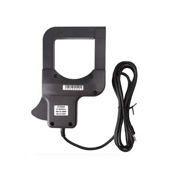 

Power Factor Clamp Meter ETCR080A Electric Energy Meter Of Large Caliber Clamp AC Current Sensor CT Technology