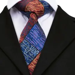 A-1687 Новая мода Для мужчин галстук высокое качество шелковые галстуки для мужская одежда с рубашка костюм Бизнес Свадебная вечеринка