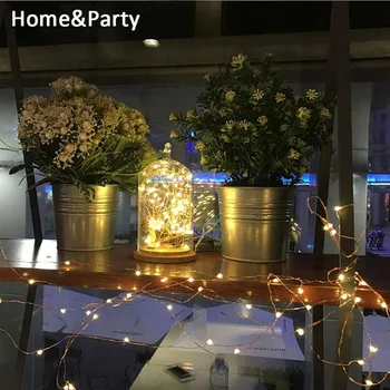 

2018 String Lights 10 meters100 lights Led String Lights Decorative Bedroom Patio Garden Gate Yard Parties Wedding IP66 Lamps