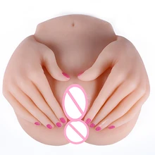 Full Silicone Artificial Vagina Pocket Pussy Reverse Mould Super Tight Vaginal Simulation Men Masturbator Sex toys