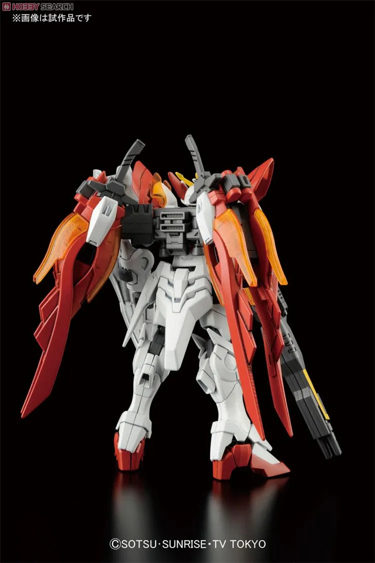Bandai HGBF 1/144 Wing Gundam Zero Honoo мобильный костюм Сборная модель наборы аниме экшн Фигурки