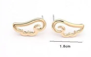 Min.order is $30 (Mix-Order) Free Shipping new trendy jewelry 2013 lovely angel wings stud earrings | Украшения и аксессуары