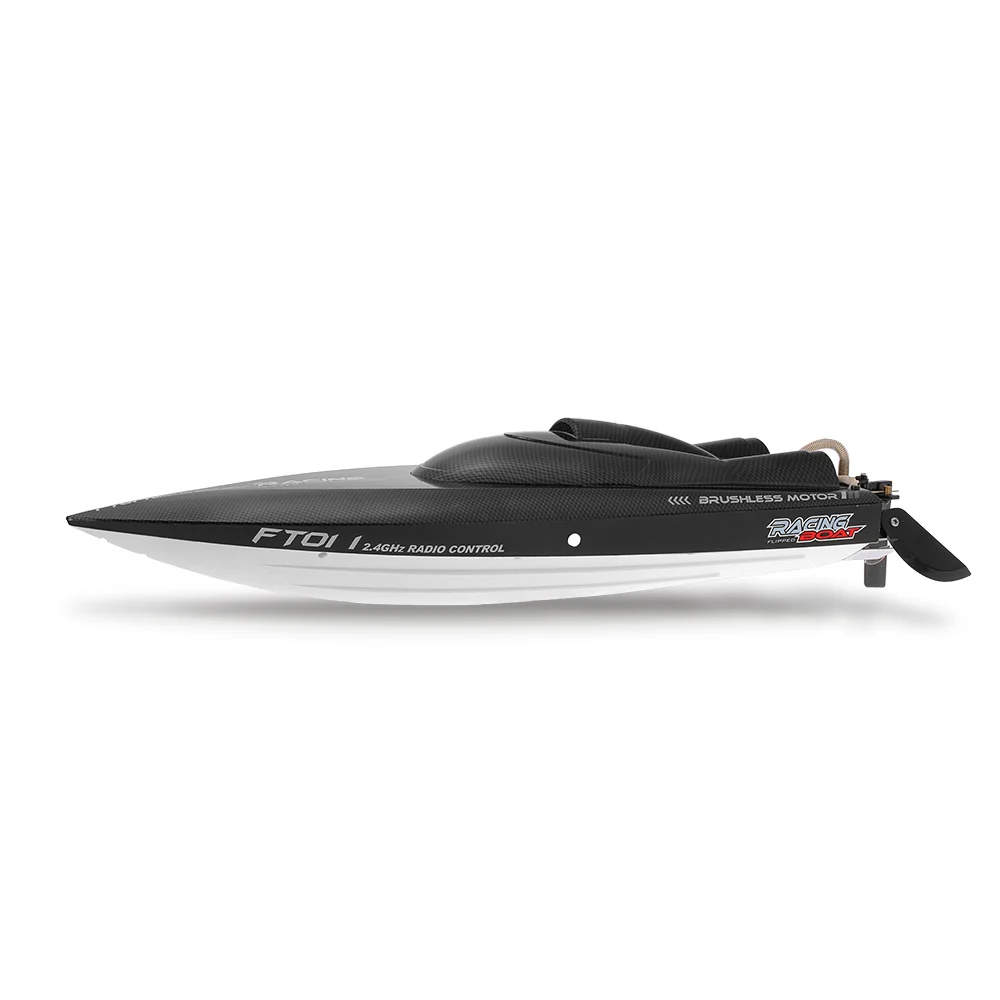 Feilun FT011 2.4G 55kmh High Speed RC Boat Racing Boat with Water Cooling Flipped Self-righting Function Ship Speedboat Toys (12)