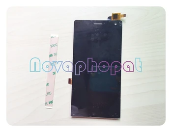 

Novaphopat 100% Tested Black Touch LCD Screen for Highscreen Verge LCD Display with Touch Screen Digitizer Sensor Full Assembly