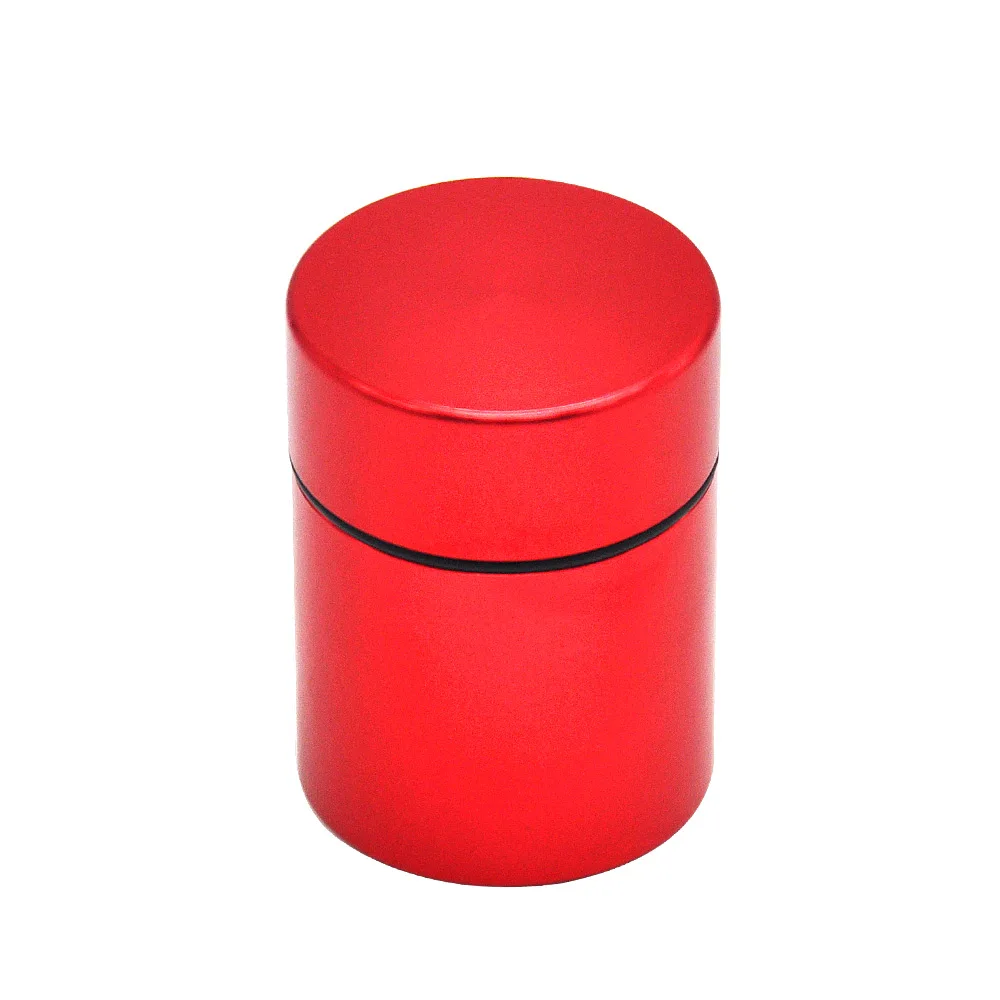 HORNET Премиум авиационный алюминиевый герметичный контейнер 1,3 дюймов Многофункциональный Вакуумный Герметичный портативный контейнер для хранения - Цвет: Red