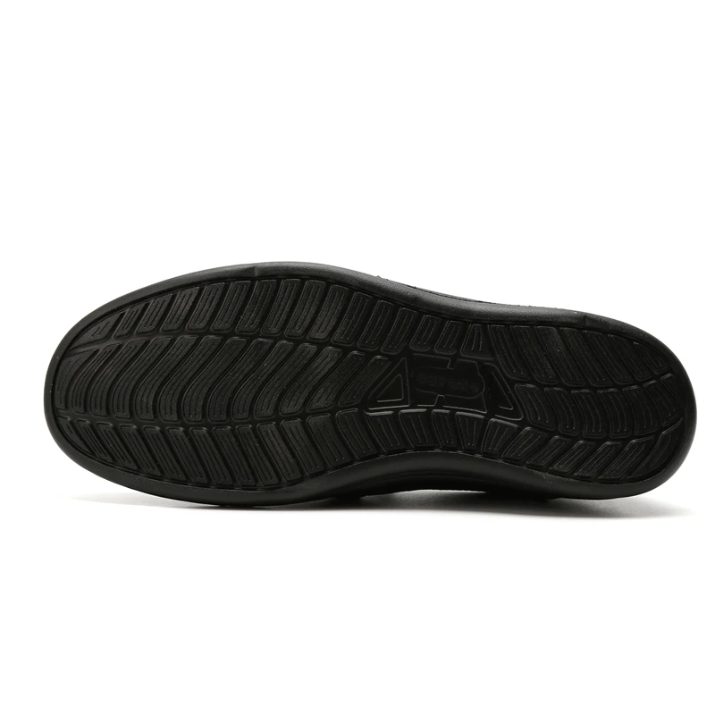 LINGGE/брендовые черные лоферы; натуральная кожа; светильник; женская обувь для мужчин на шнуровке классического размера плюс; Мужская обувь; MD Sole