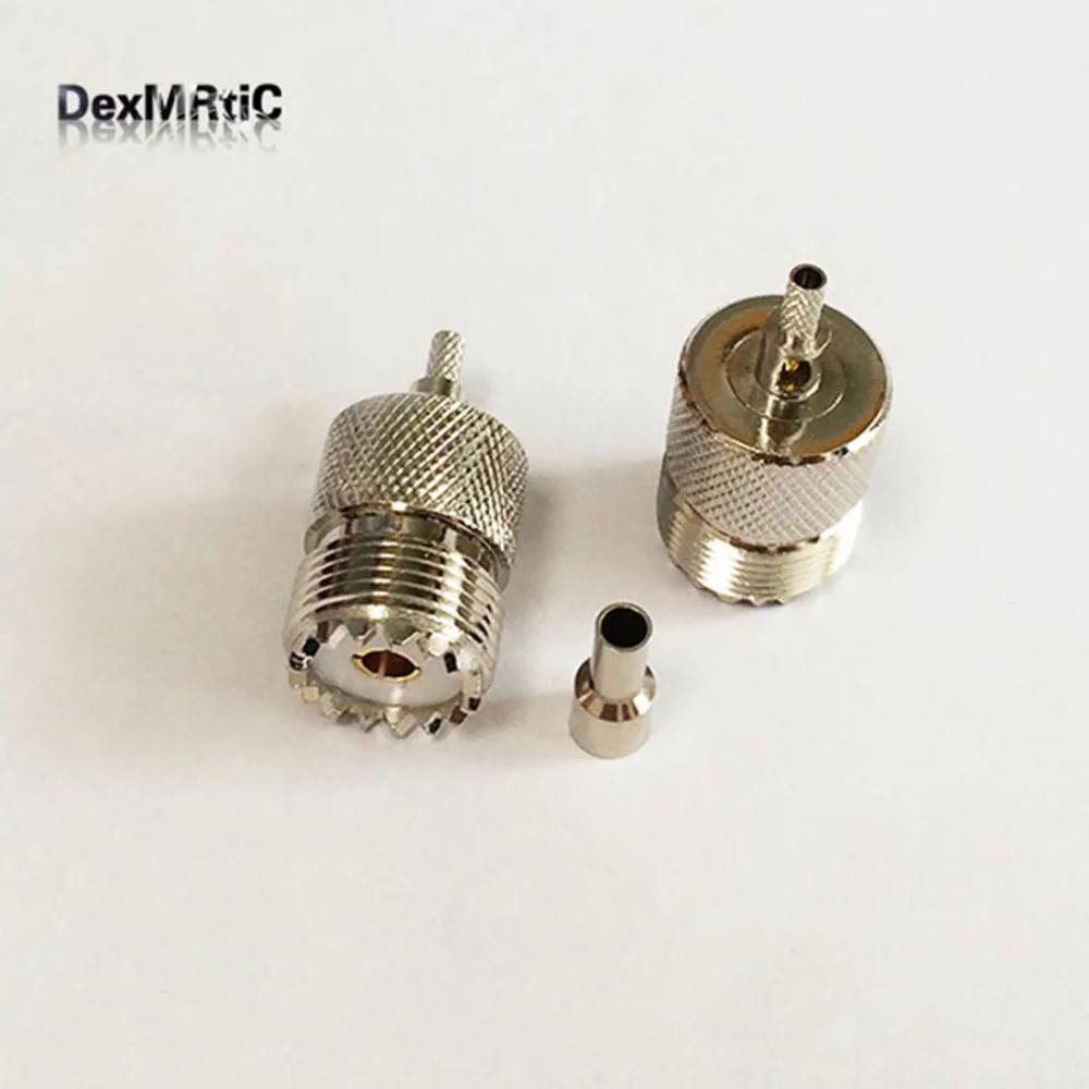 UHF female jack for RG316