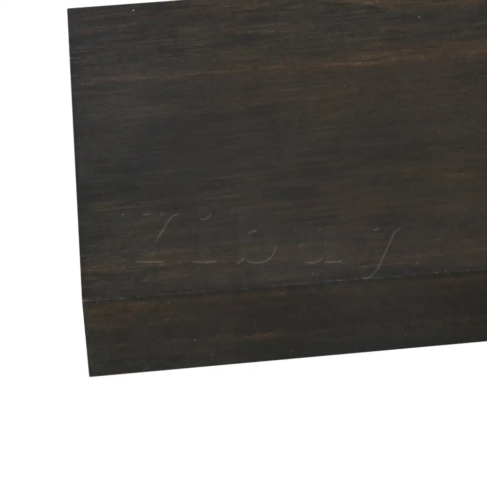 Yicomprar 21,5x4,7x1,6 cm Piano negro teclado madera Material instrumento de música hacer herramienta de accesorios DIY