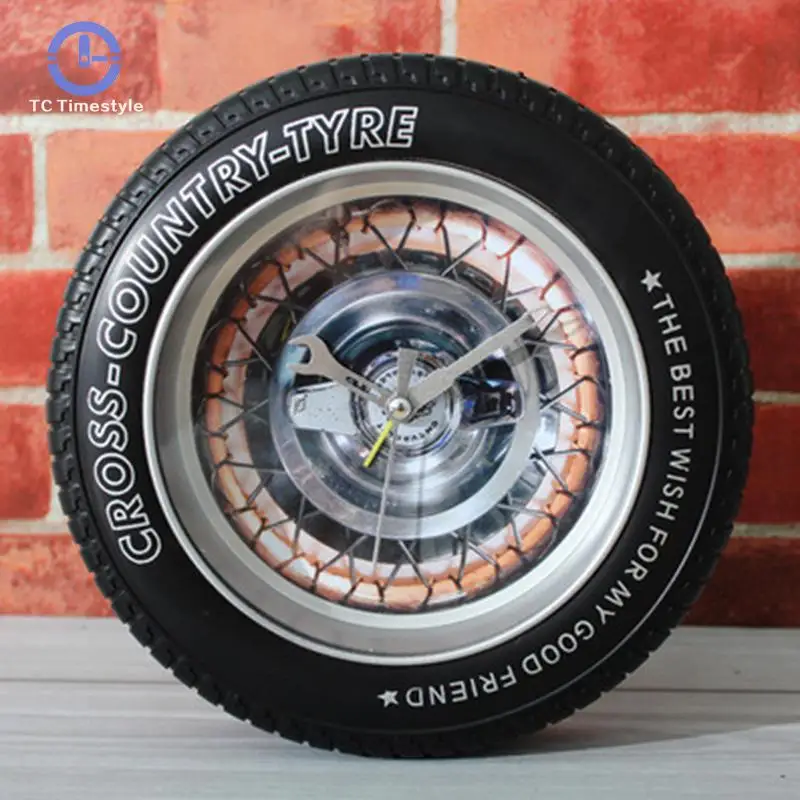 Alarm Clock Home Bedroom Table Desktop Decoration Fashion Car Wheel Alarm Clocks Creative Car Tire Bell Standard Alarm Clock Home Bedroom Table Desktop Decoration Fashion Car Wheel Alarm Clocks Creative Car Tire Bell Standard