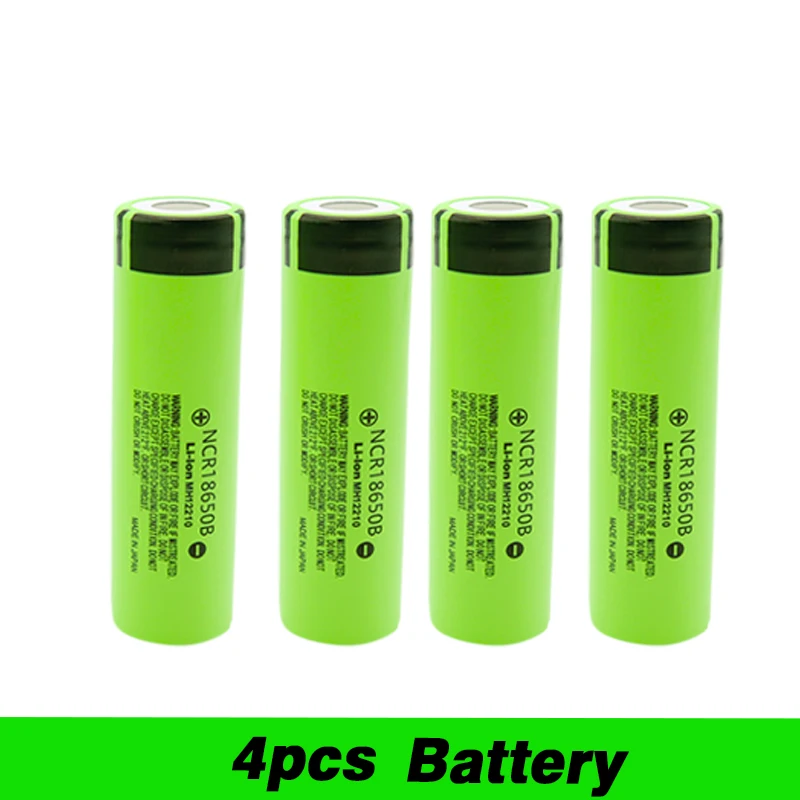 NCR18650B 3,7 v 3400 mah 18650 литиевая аккумуляторная батарея для Panasonic фонарик батареи и USB зарядное устройство