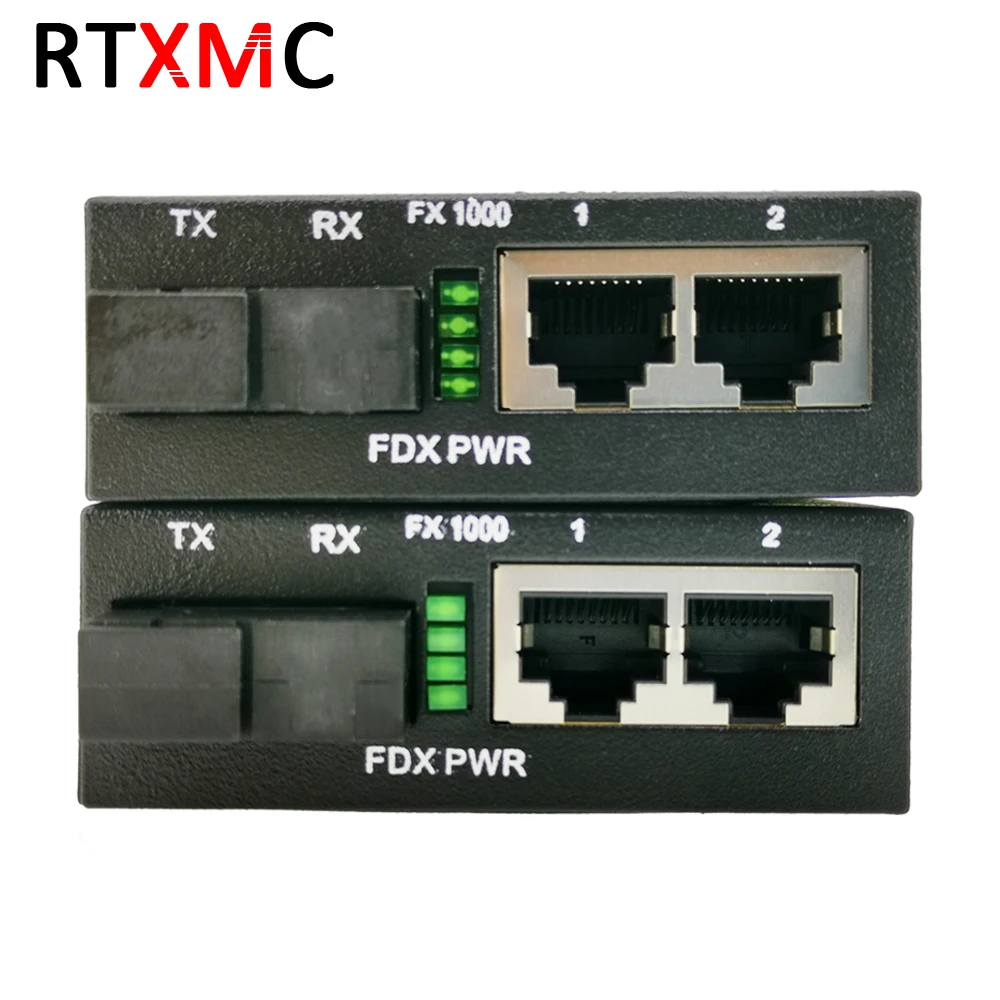 Оптоволоконный порт 1G2E 1 25G и 2*10/100/1000M гигабитный Ethernet коммутатор 2 порта волокно