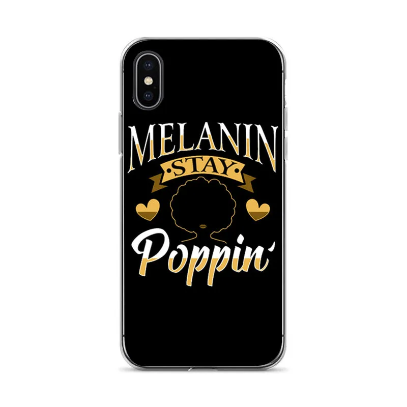 Чехол для iphone 6 Capa 2bunz Melanin Poppin Aba чехол телефона 6s 7 7plus 8 8plus X xs xr XS Max cses|Бамперы| |