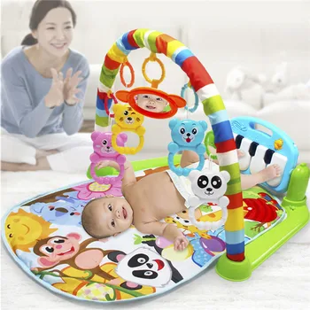 

Baby Play Mat Kids Rug Educational Puzzle Carpet With Piano Keyboard And Cute Animal Play Mat Baby Gym Crawling Activity Mat Toy