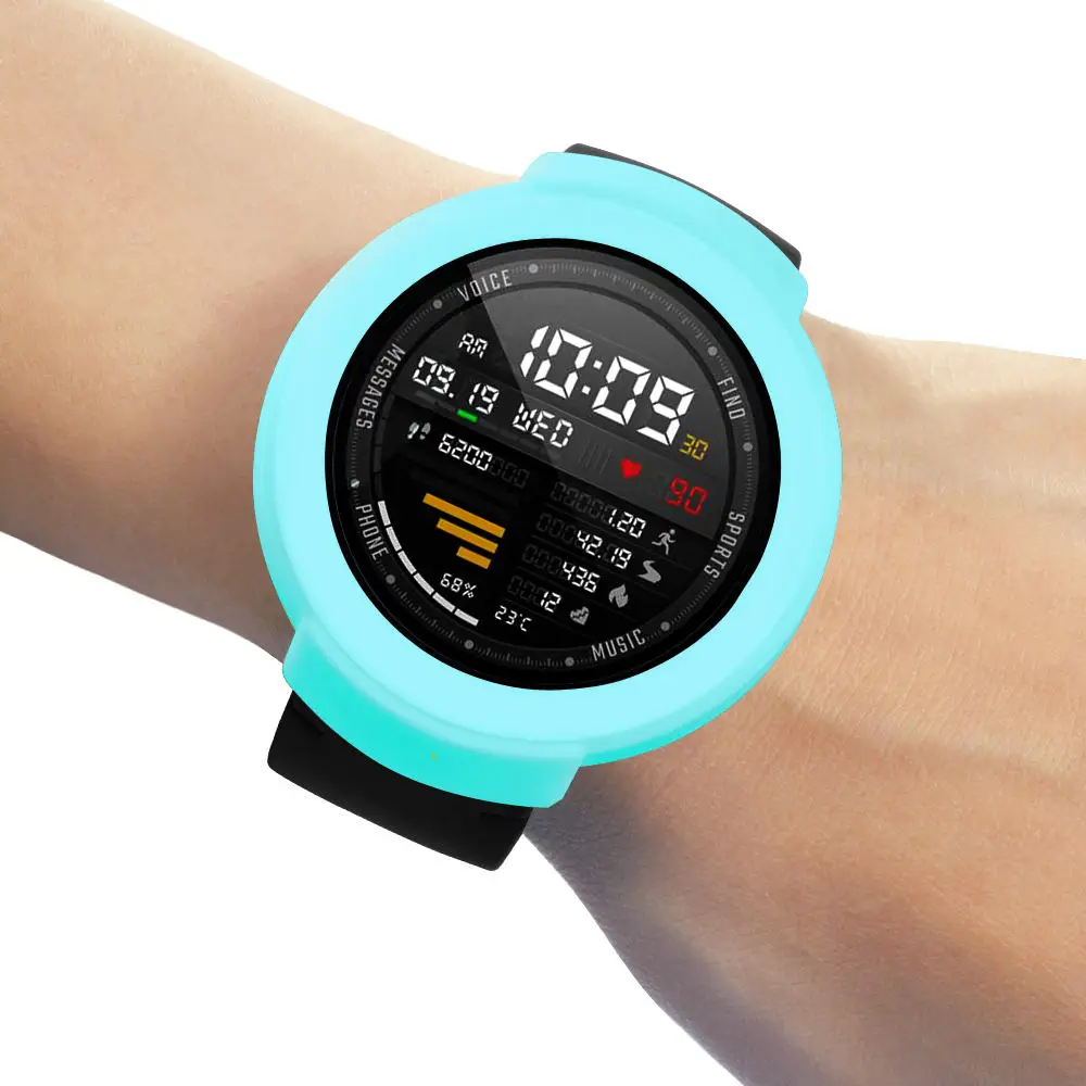Защитный чехол для Verge Watch3 защитный Xiaomi Huami Amazfit 3 аксессуары умных часов мягкий