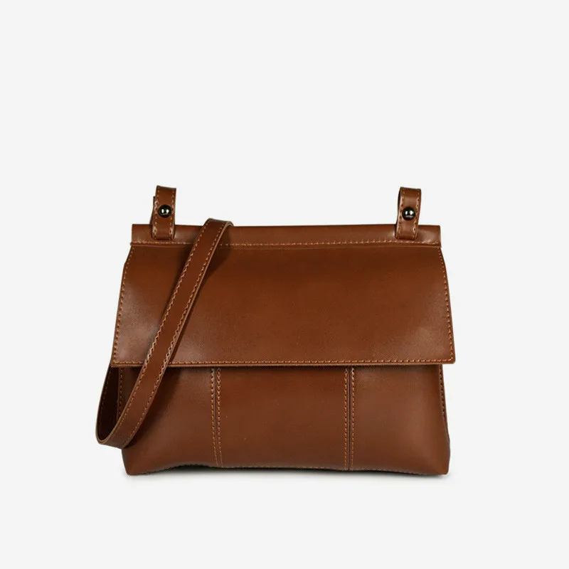 

Women Shoulder Crossbody Bag New Stylish Minimalist Retro Ladies Portable Shoulder Bag Leisure Messenger Bag Cross Border Tide