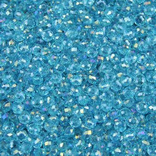 JHNBY, круглые высококлассные бусины из австрийского хрусталя, высокое качество, 3 мм, 200 шт, свободные стеклянные шарики, браслет для изготовления ювелирных изделий своими руками - Цвет: Y301 Lake blue