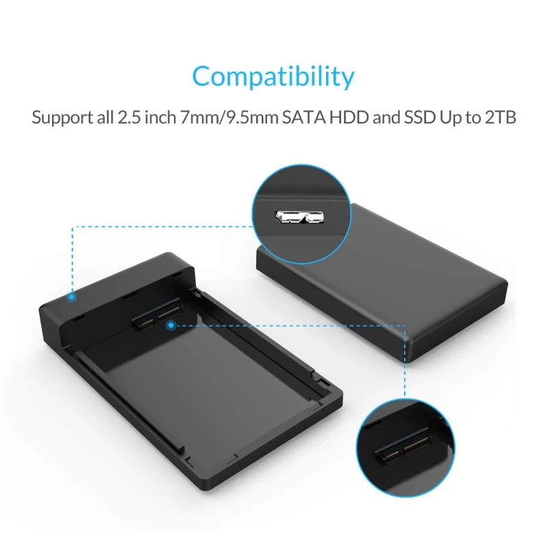 Внешний жесткий диск ORICO 2588US3 USB 3 0 2 5 Гбит/с портативный высокоскоростной для Windows