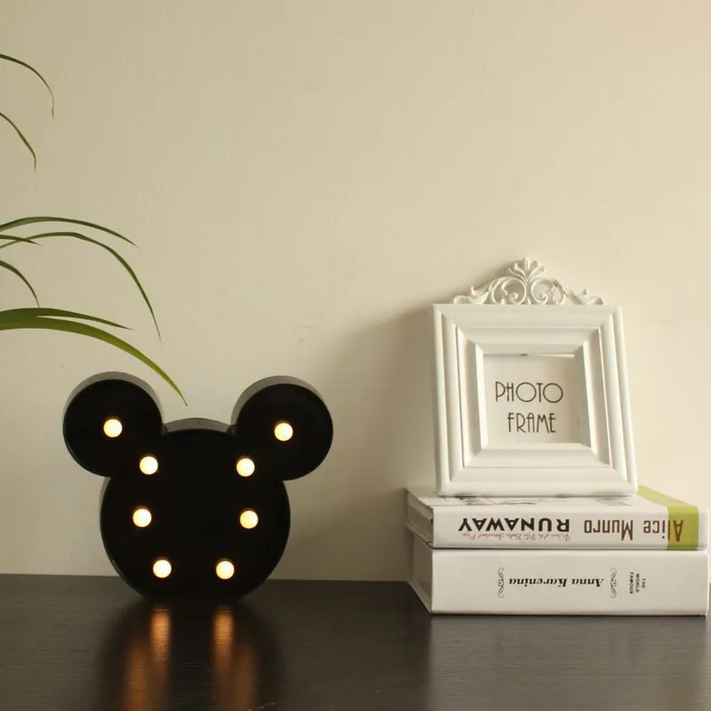 Mickey mouse LED table lamp gift 