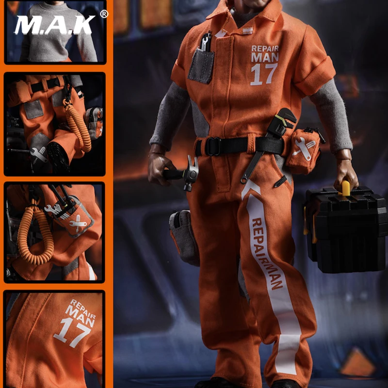 

vstoys 18XG15 1/6 scale Men's repairman costume Clothing for 12" Male femal action figure body