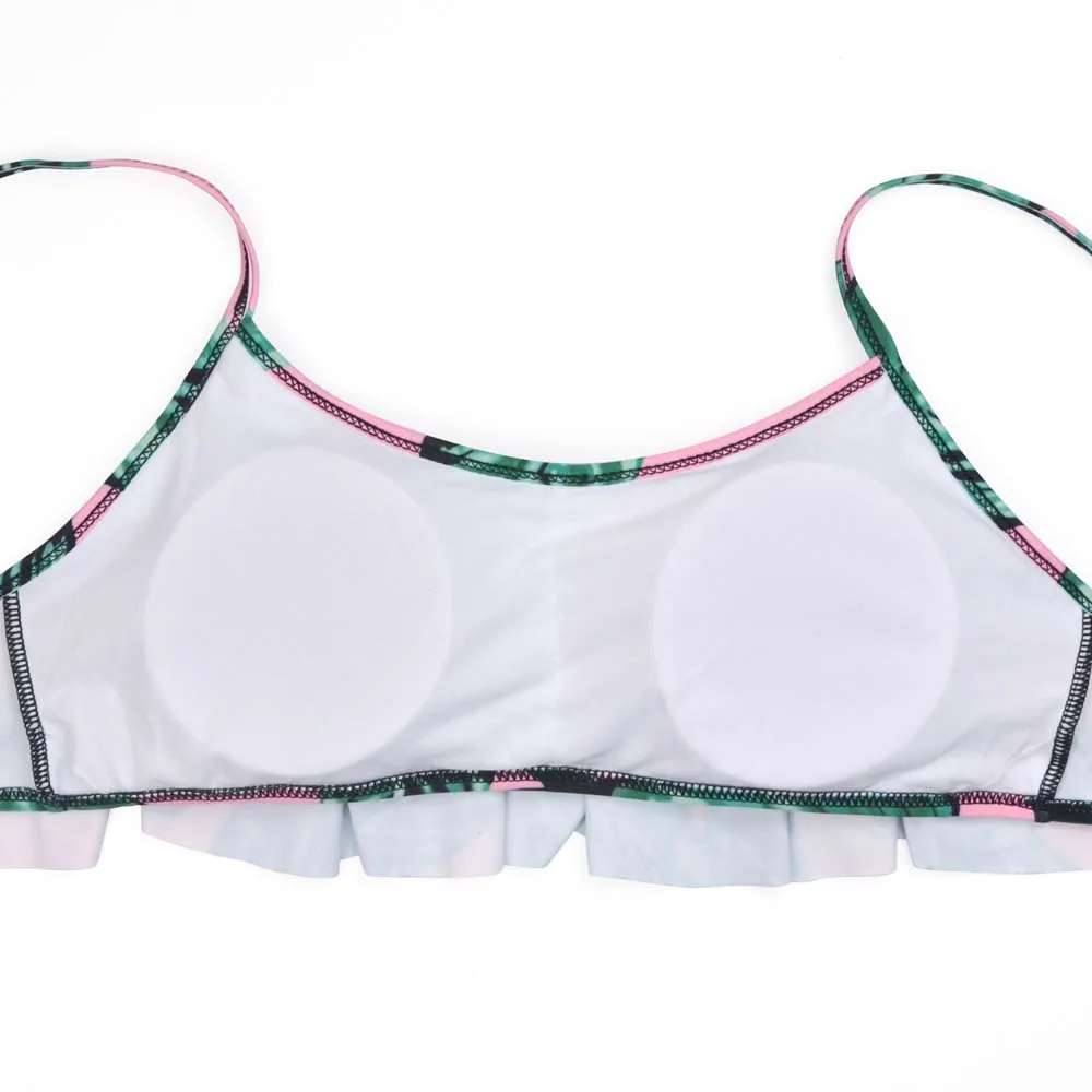Two Piece Bikini Set, Cute High Waisted Bathing Suits Ladies Swimwear Women Swim Suit.other4