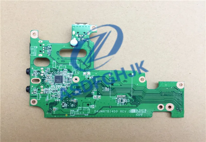 Для Dell для Inspiron 14R N4010 USB плата аудио порта DAUM8TB14D0 0CPVP9 CPVP9 0N3YXM N3YXM 100% ТЕСТ ОК|audio port|usb