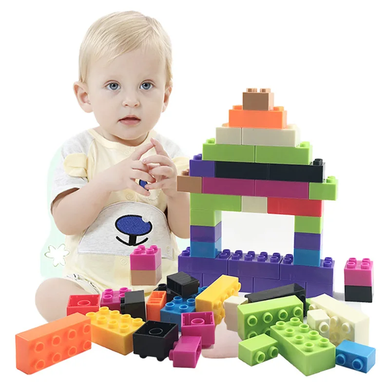 

Model Building Blocks Construction Toys Plastic Bricks Compatible Legoingly Duplo Block DIY Figures Animal Accessories Toys