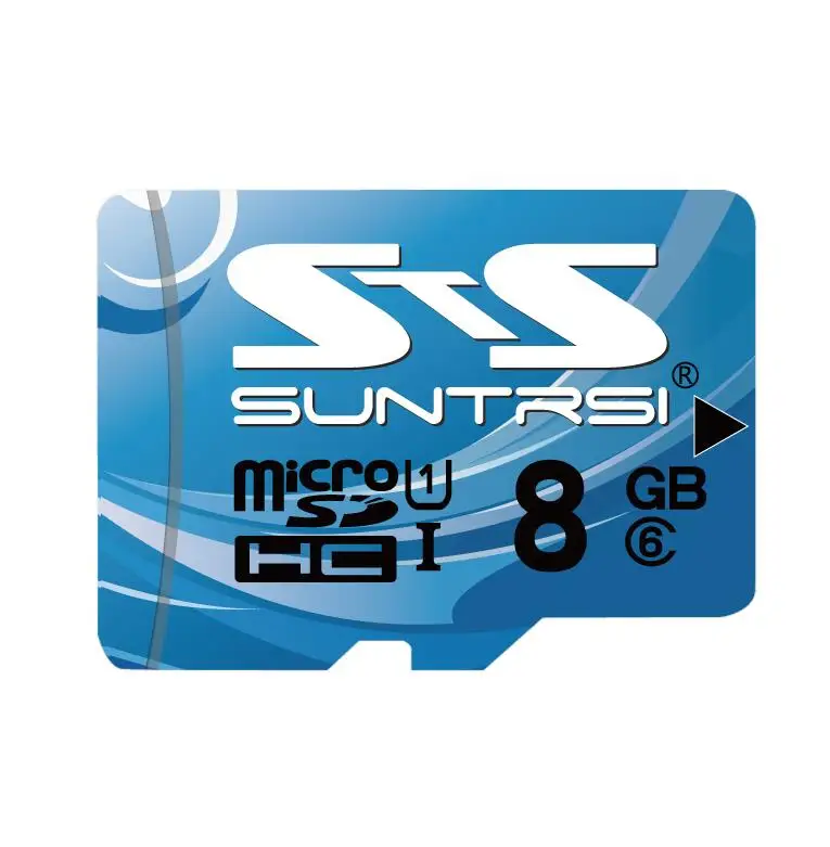 Карта памяти Suntrsi, 128 ГБ, Micro SD, TF карта, высокая скорость, класс 10, 64 ГБ, 32 ГБ, Mini TF карта для смартфонов и камер - Емкость: 8GB Class 6