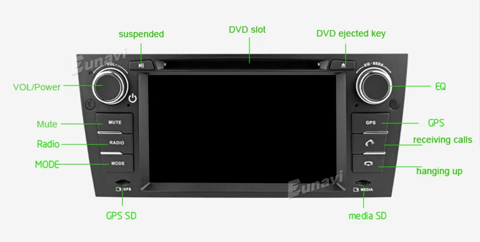Sale Eunavi Octa 8 Core CPU Android 8.0 Car DVD For 3 Series BMW E90 E91 E92 E93 318 320 325 For Manual Air Conditioning gps Navi 27