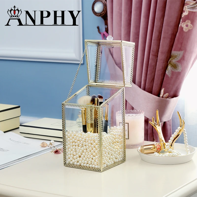 ANFEI New Arrival Gold Glass Clear Makeup Perfume Lipstick