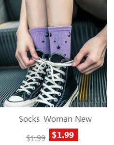 2018 новые женские носки весна 5 пар Короткие школьные стильные хлопковые однотонные милые животные Мультяшные женские модные носки для