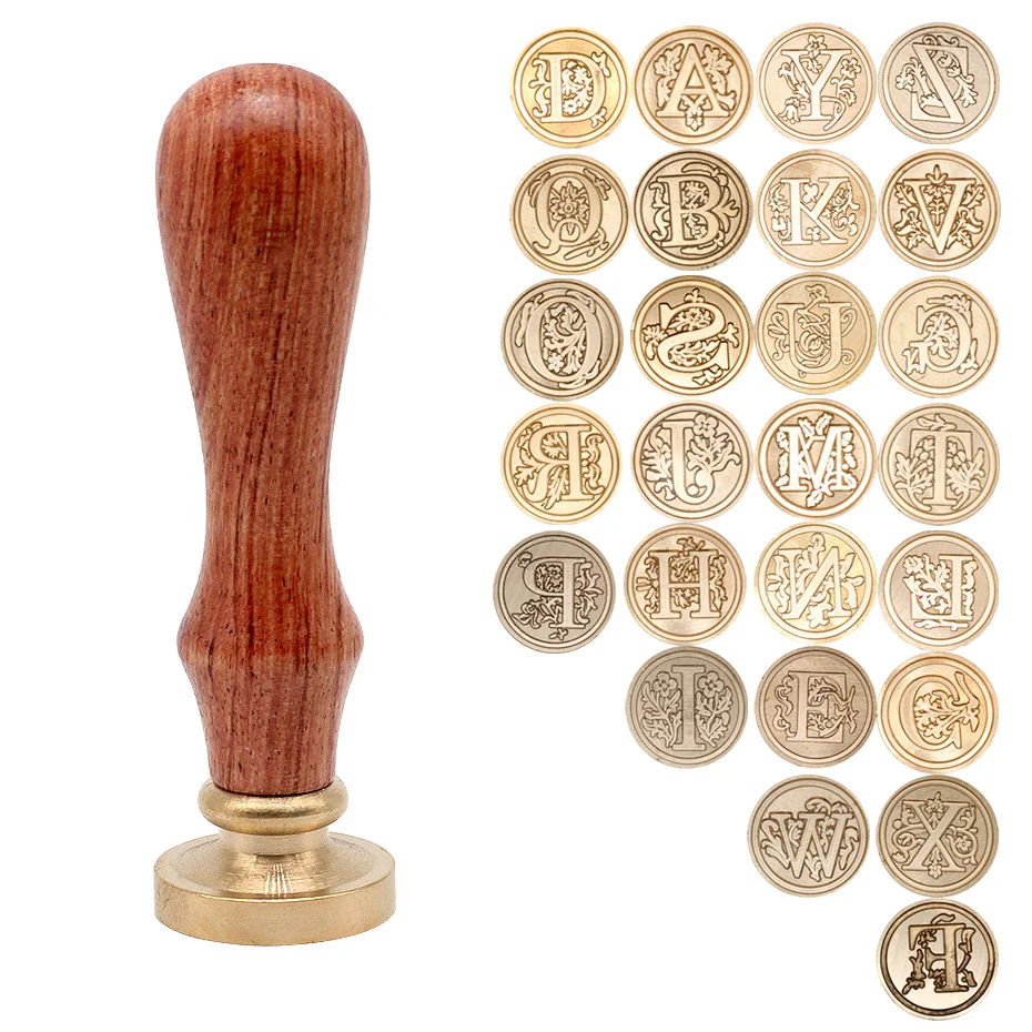  Classic Diy Retro Metal Decorate Birthday Card Sealing Wax Stamp Handcrafts Wedding Invitations Wax