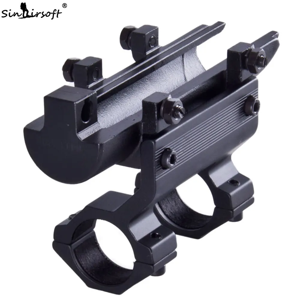 SINAIRSOFT 5th Gen SKS 5th Gen Hi-profile Integral See-thru Mount Complete with 1" Rings MNT-640T5 SA4405