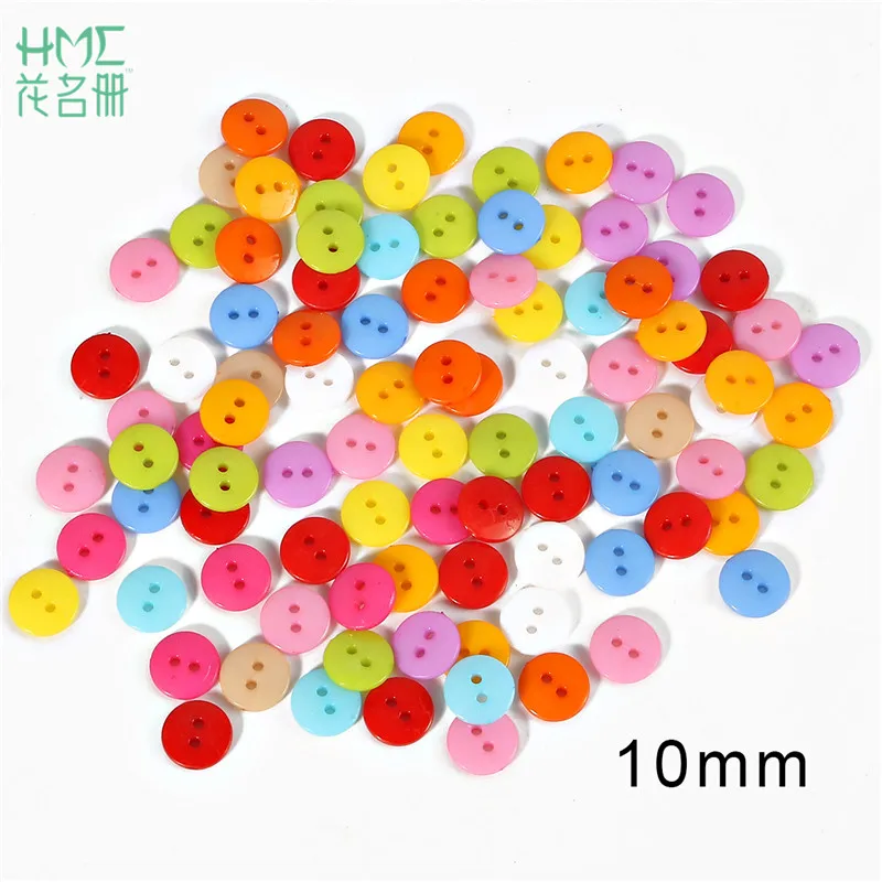 150pcs Button Colourful Buttons, Buttons For Crafts Plastic Craft Buttons  Resin Buttons Round Sewing Buttons Small Buttons For Crafts 2 Hole Buttons F