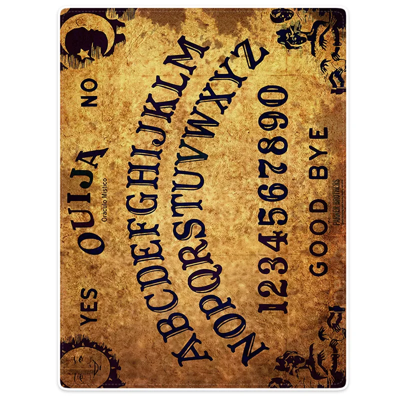 

Blanket Comfort Warmth Soft Cozy Air conditioning Easy Care Machine Wash The Ouija Board