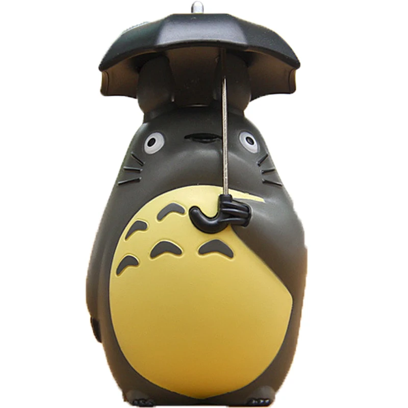 10cm Large Totoro font b figure b font with umbrella font b toy b font 2016
