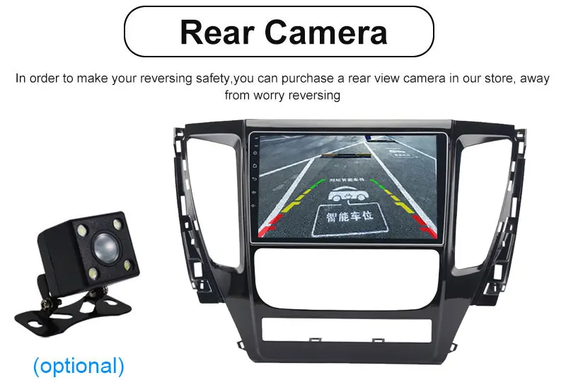 Cheap Aotsr Android 8.0 Car DVD Player GPS Navigation For MITSUBISHI PAJERO Sport 2016 2017 2018 unit stereo Radio Multimedia 18