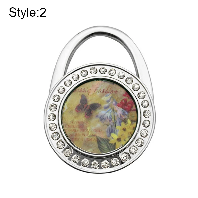 Bag Holder Handbag Table Hook Hanger Folding Foldable Multifunction For School Office XB 66