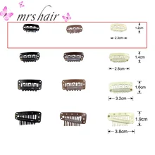 2,3 см парик оснастки заколки для волос для наращивания волос переплетения зажимы/парик аксессуары/парики шнурка/зажимы для наращивания волос