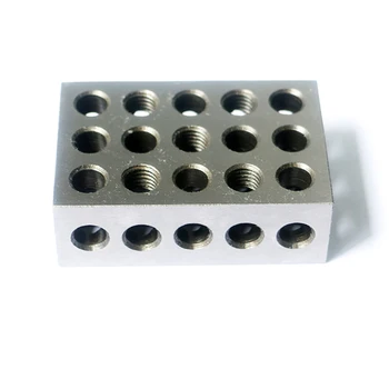

23 Holes Parallel Clamping Block Lathe Tools for Machine Tool 25x50x75mm