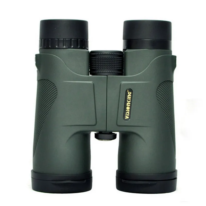 Visionking 10x42 Army Green Binocular BAK4 Roof No Infrared Military