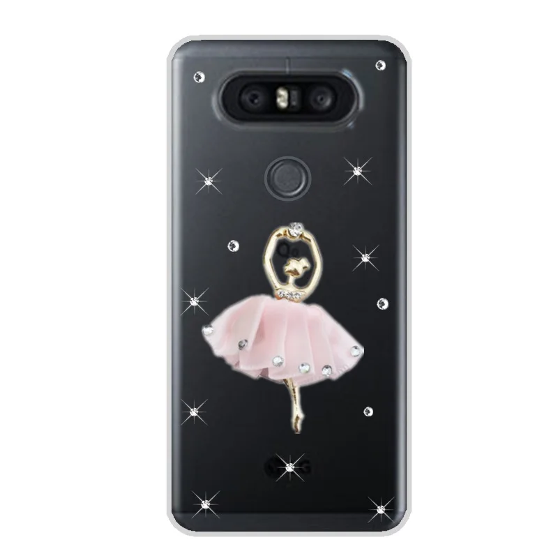 Q8 блестящий чехол со стразами для LG K10 2018 K8 2017 K4 V20 V30 Plus V40 ThiQ Q6 G4 G5 G6 mini X Style Power Spirit K40