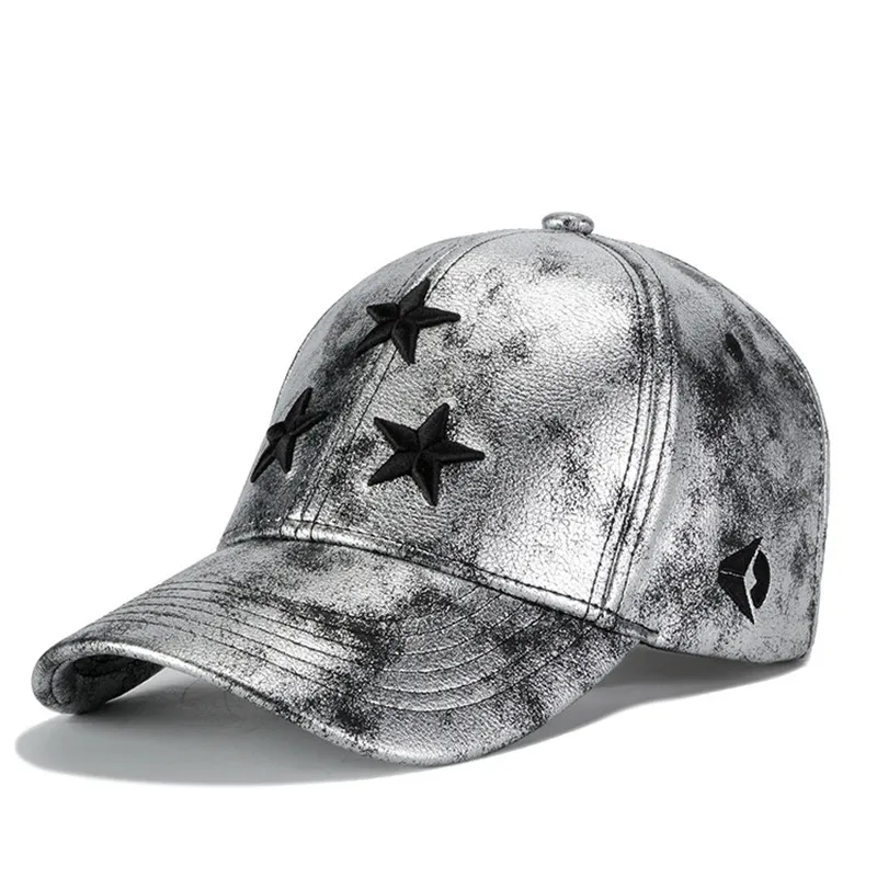 [WUKE] бренд Gorras Sunhat из искусственной кожи пятиконечная бейсболка индивидуальная