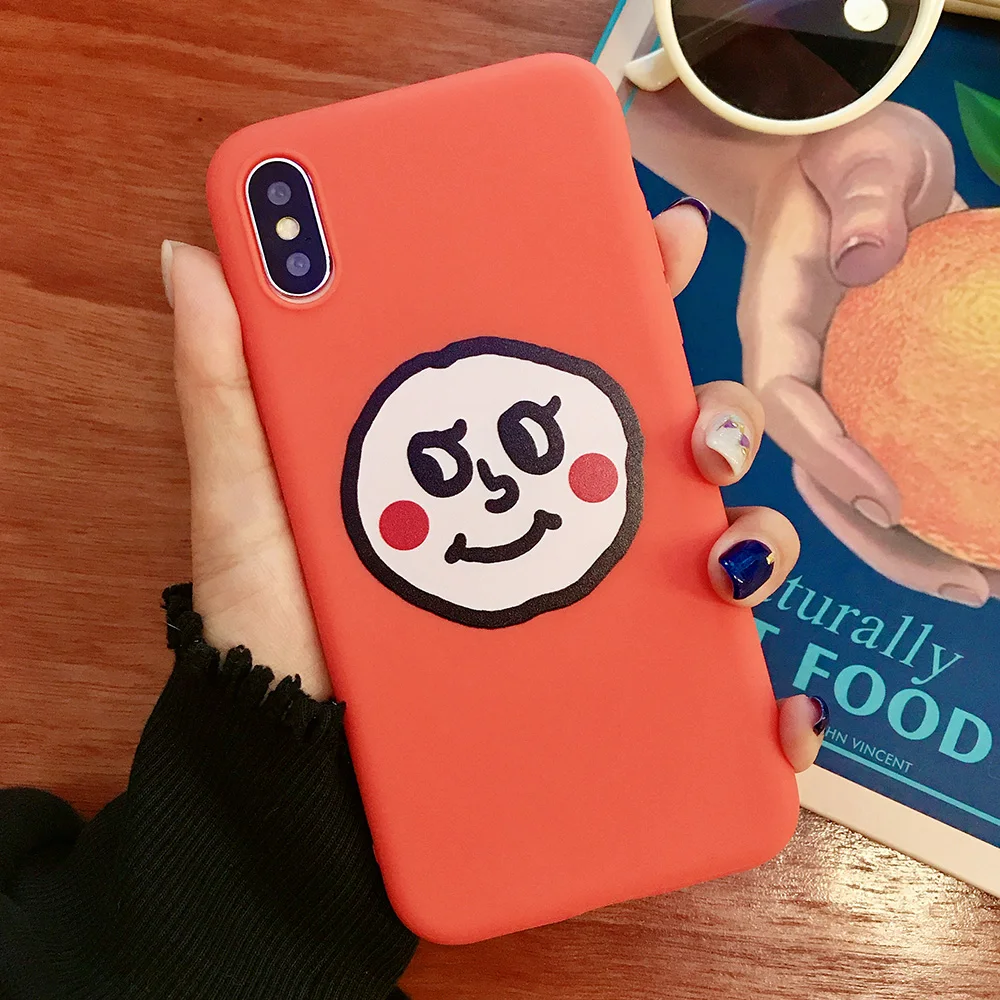 KIPX1076C_3_JONSNOW Couples Style Soft Case for iPhone 7 8 6S 6 Plus Silicone Case for iPhone X XR XS Max Cartoon Painted Back Cover