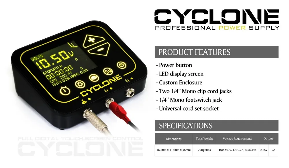 

CYCLONE Power Supply4.0